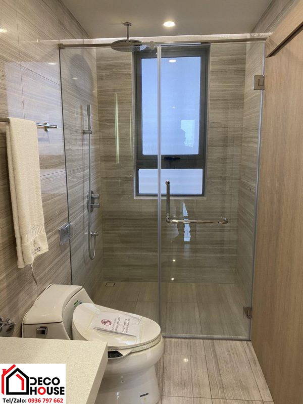 Thi công vách kính nhà tắm Ba Đình