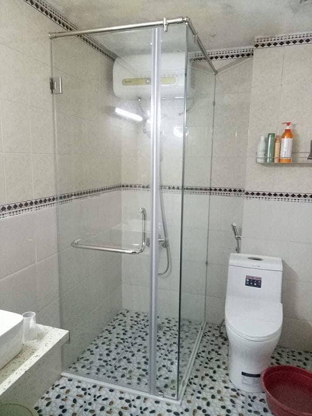 Lắp đặt kính phòng tắm tại Minh Khai, Bắc Từ Liêm, Hà Nội