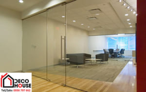 Thi công cửa kính cường lực Hoàng Mai, Hà Nội