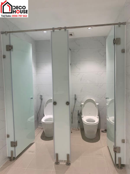 Chuyên thi công vách kính mờ nhà tắm tại Hà Nội | Decohouse