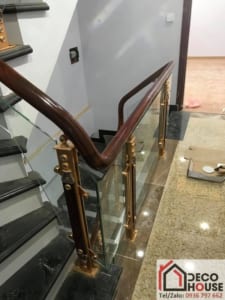 Đơn vị lắp đặt cầu thang kính tại Thanh Trì giá rẻ