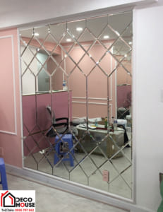 Báo giá gương ốp tường trang trí