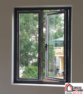 Cửa sổ nhôm Xingfa 2 cánh mở quay