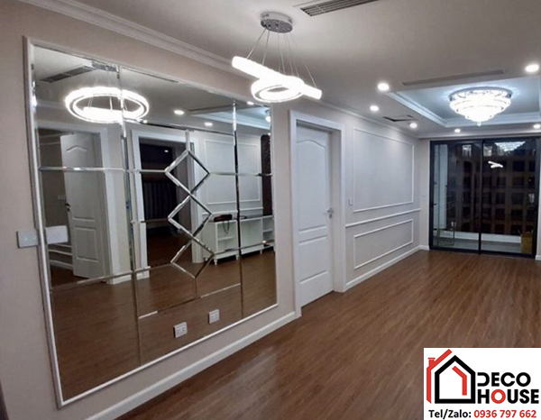 Gương ốp tường tại Hà Nội