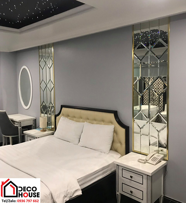 Lắp gương trang trí phòng ngủ