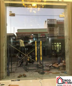 Lắp đặt cửa kính cường lực tại Hà Nội