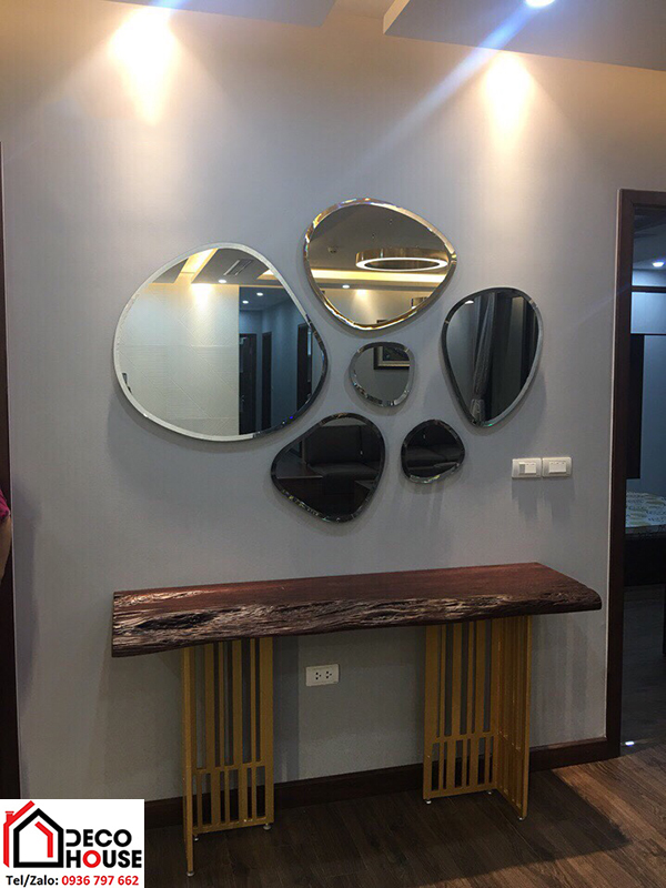 Cắt gương decor trang trí tại Hà Nội