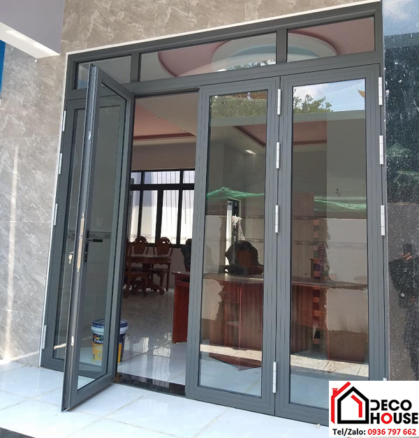 Cửa nhôm kính Xingfa 4 cánh nhập khẩu