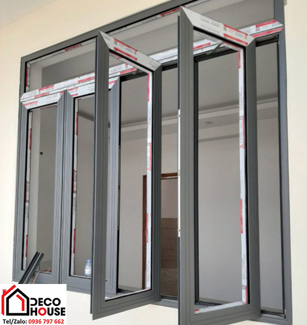 Cửa sổ Xingfa 4 cánh mở quay