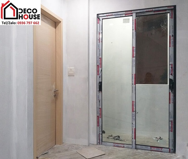Làm cửa lùa nhôm Xingfa Việt Nam tại Hà Nội